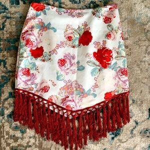 Free People Tassel Skirt